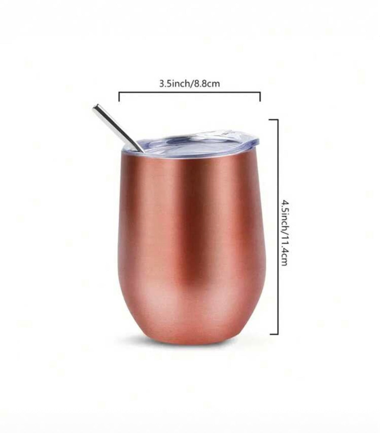 Stainless Steel Cup with Name