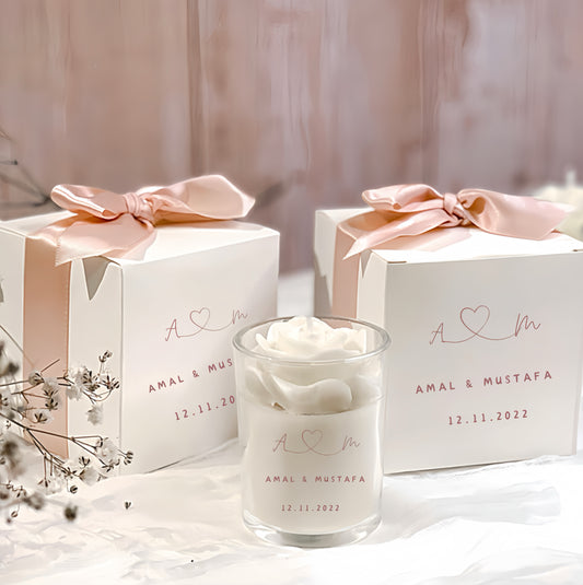 شموع الارتيسال مع الروز