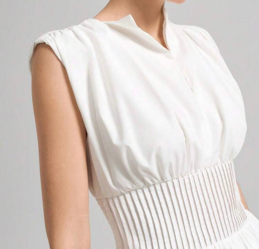 Classic Casual White Dress