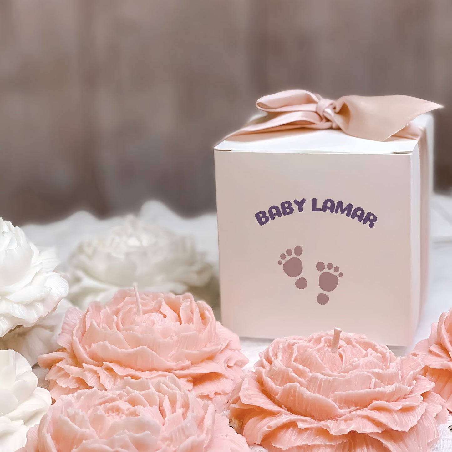 شمعة القرنفل المعطرة
