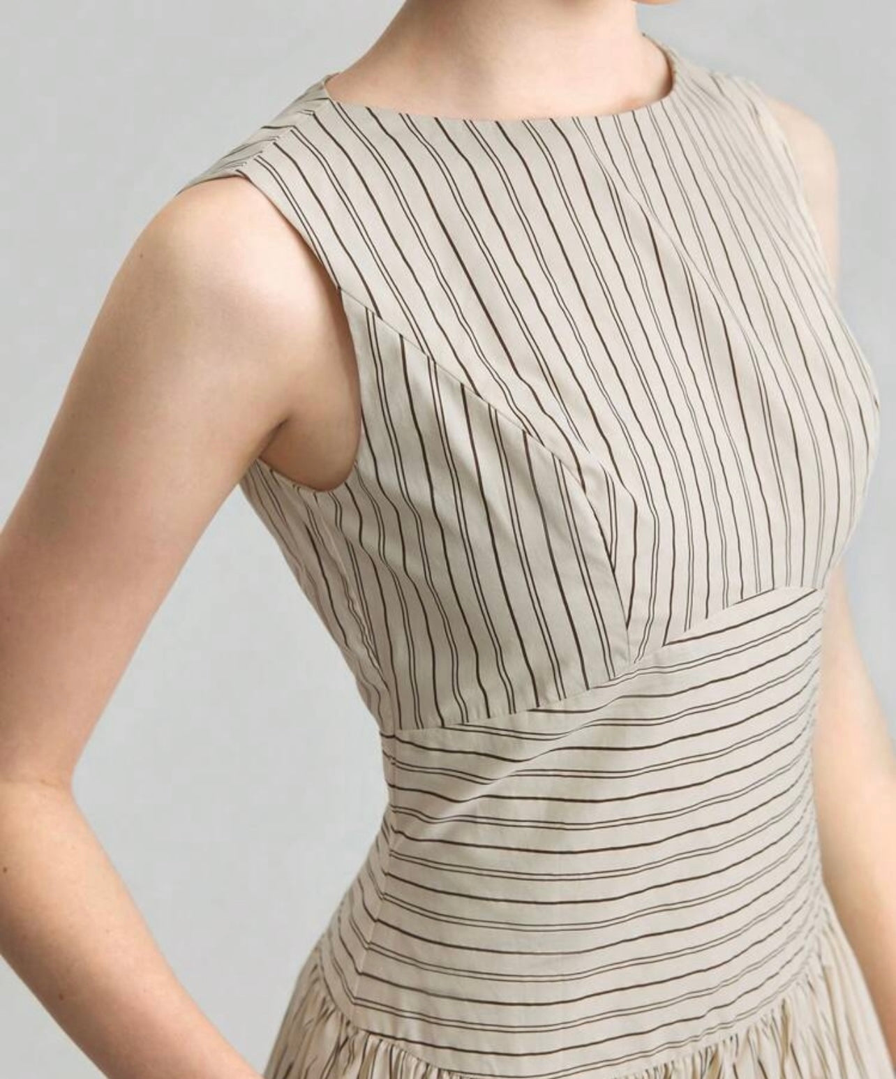 Striped Elegant Dress