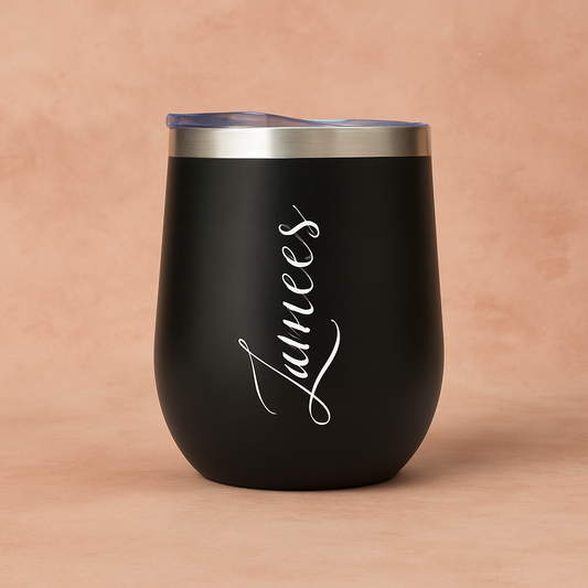 Stainless Steel Cup with Name