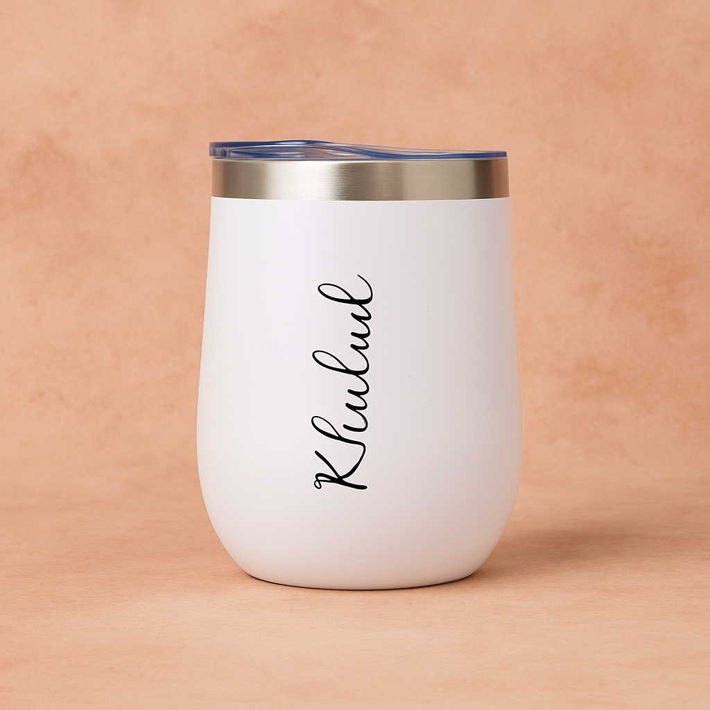 Stainless Steel Cup with Name