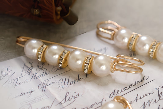 European Pearl Pin