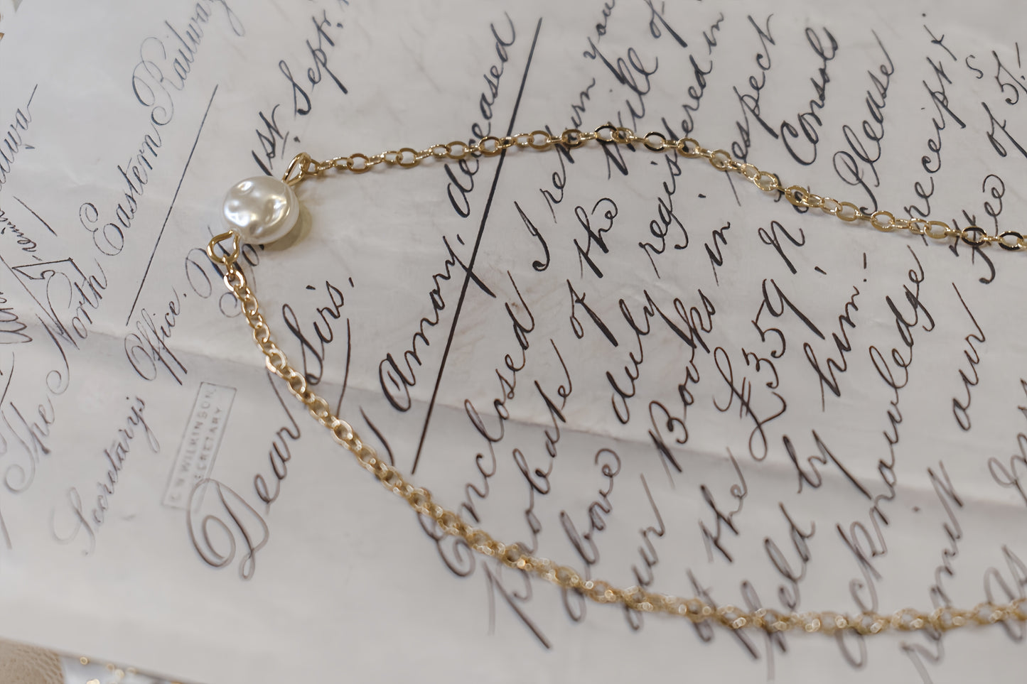 Classic Simple Pearl Necklace
