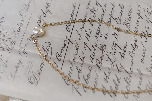 Classic Simple Pearl Necklace