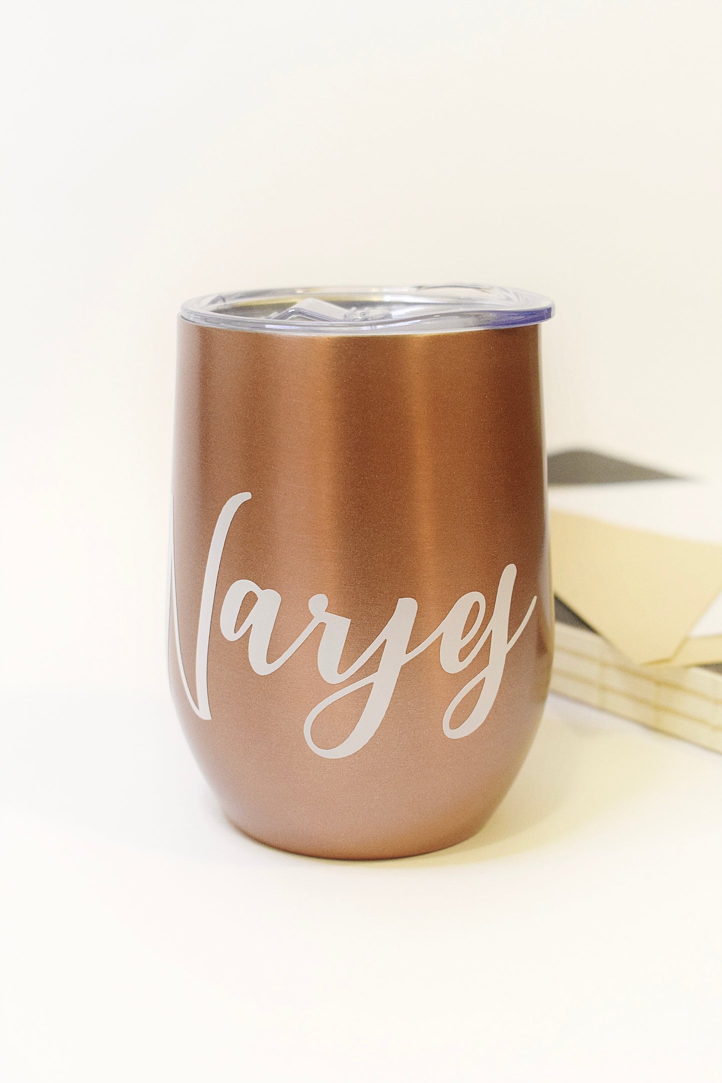 Stainless Steel Cup with Name