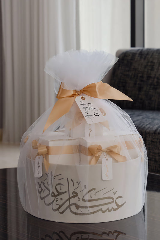 ١٠ حبات - باقة هدايا ( صندوق مجوهرات )