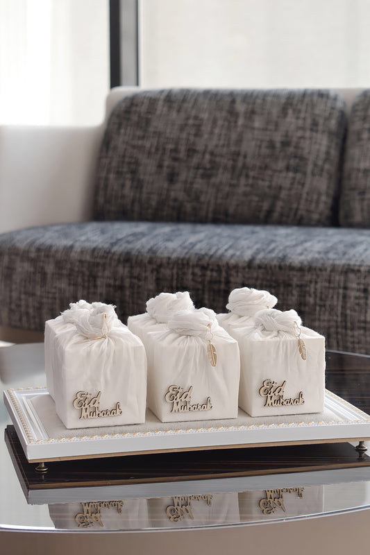 ٦ حبات - باقة هدايا شامل التعبئة ميني صندوق مجوهرات