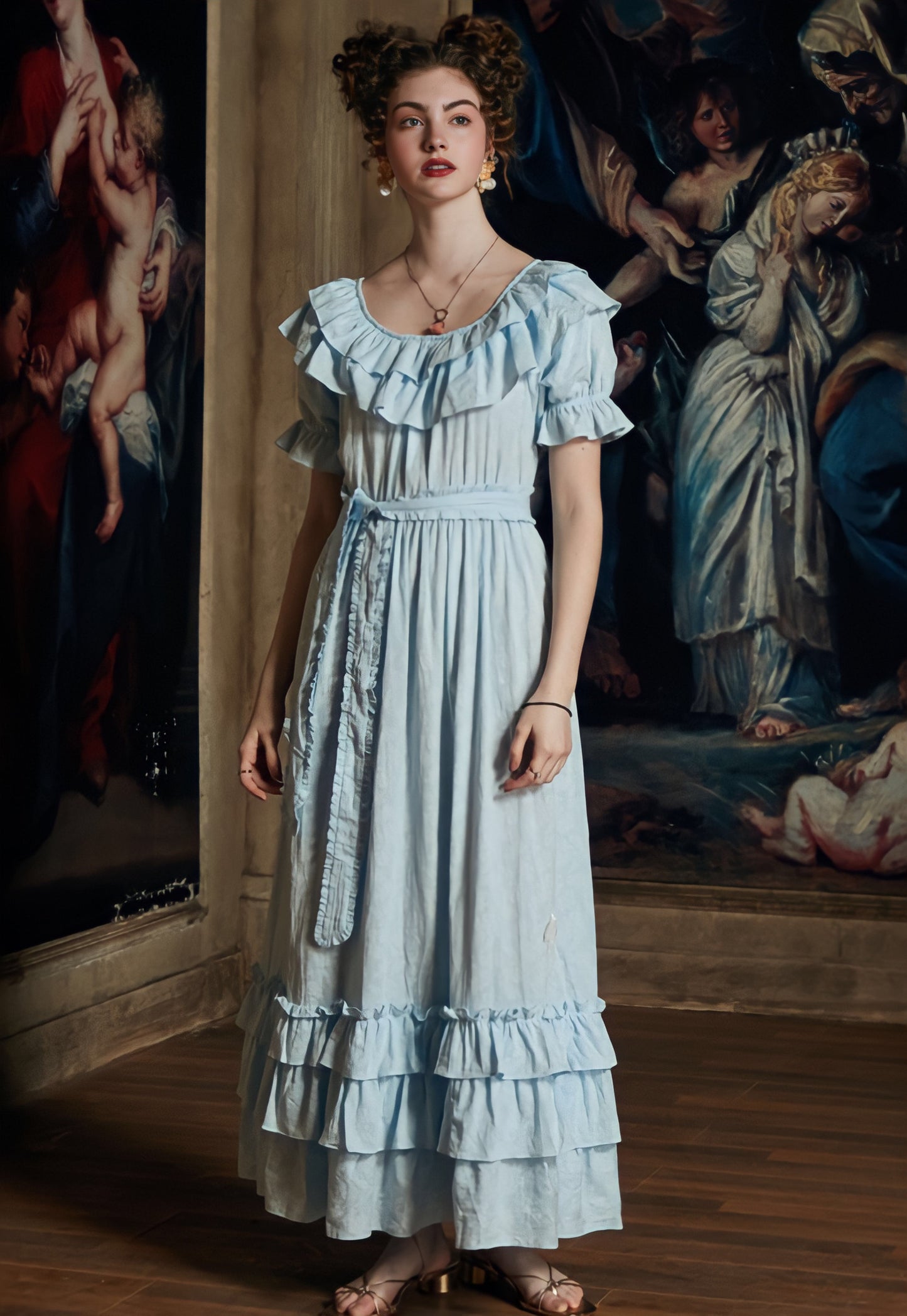 Vintage Elegant Dress Unique Design