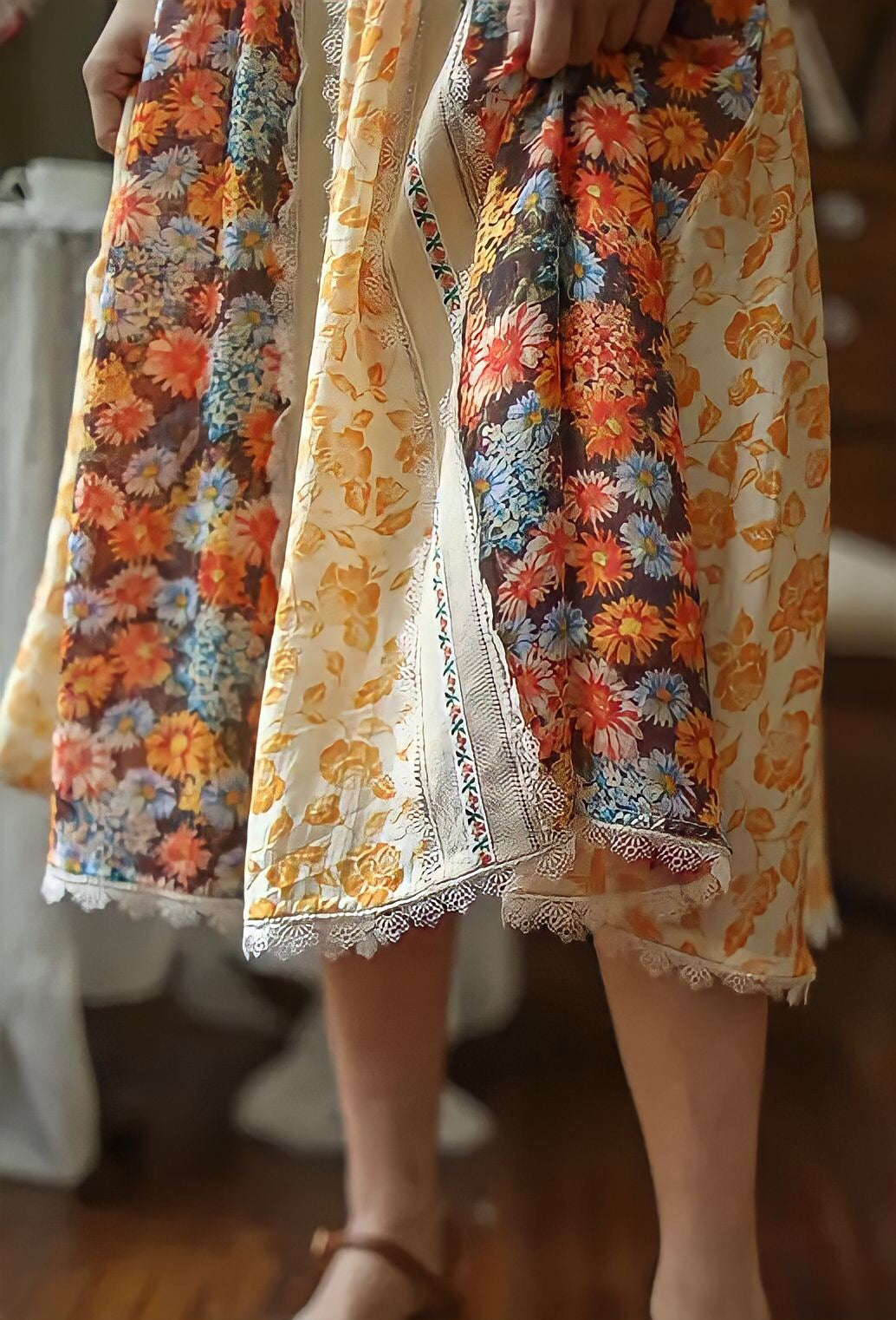 Elegant Embroidered Midi Dress