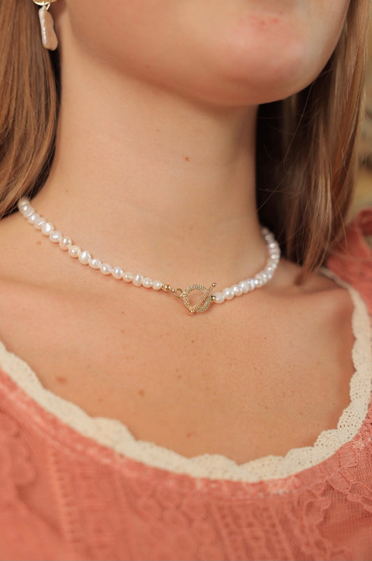 Baroque Natural Freshwater Pearl Necklace
