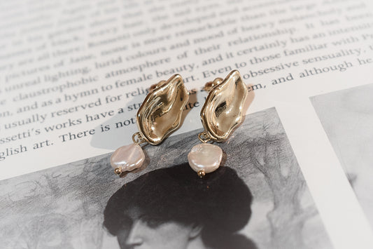 Victorian Pearl Drop Earrings