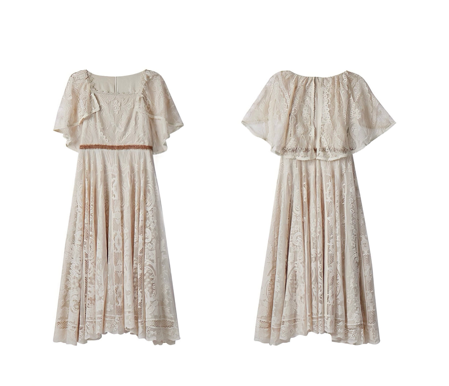 French Lace Elegant Dress