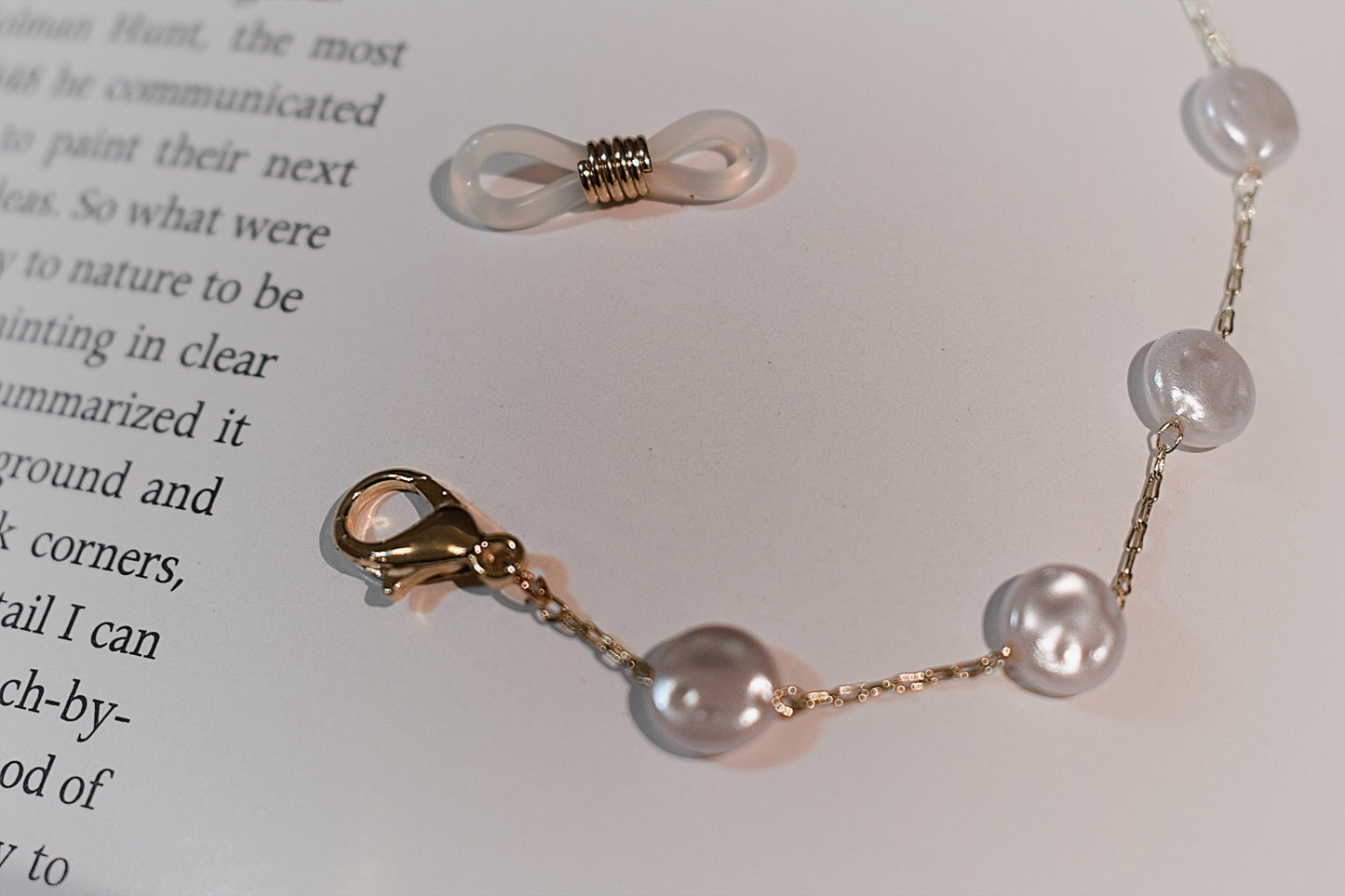 Pearl Series Mask Rope and Glasses Chain