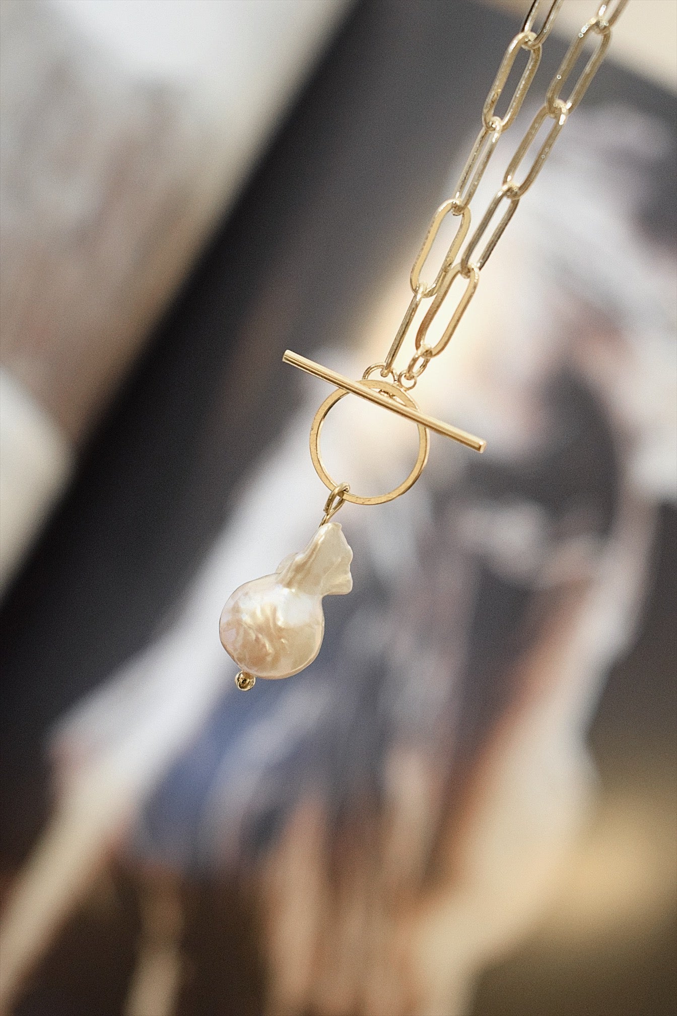 Unique Baroque Pearl Necklace