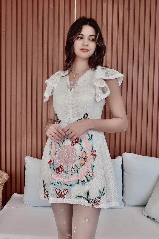 Elegant Embroidery Dress
