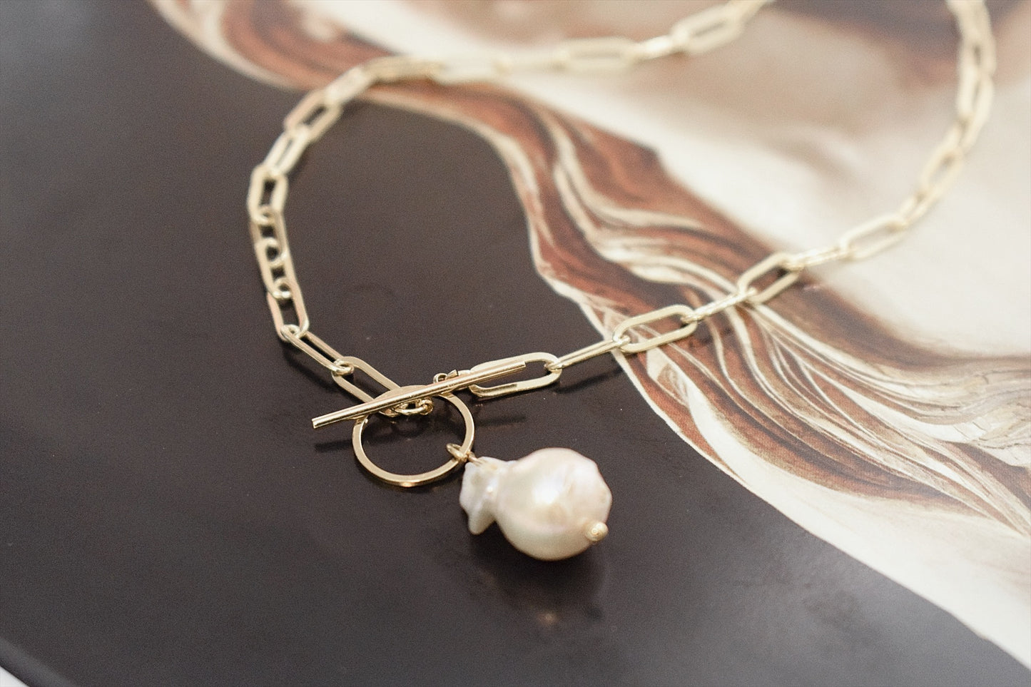 Unique Baroque Pearl Necklace