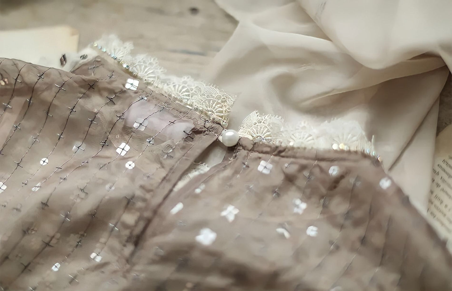 High Quality Handmade Beaded Dress