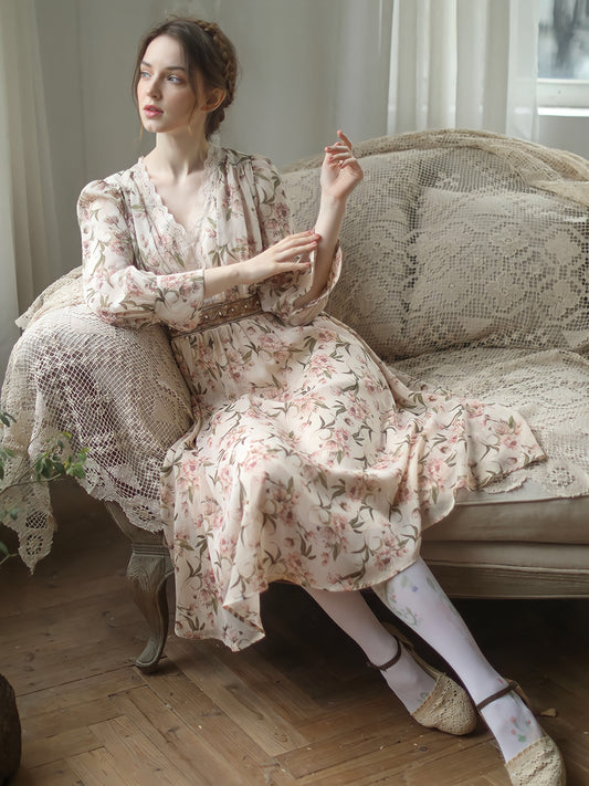 Vintage Elegant Lace Dress