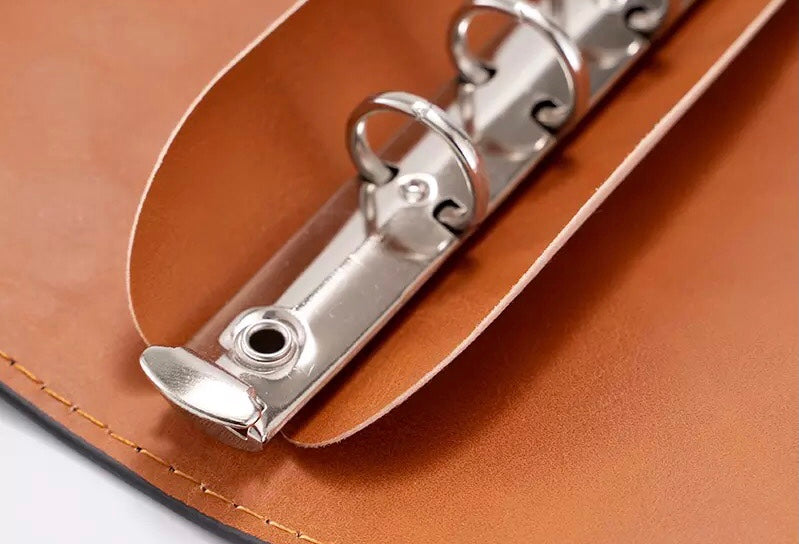 Vintage Brown Leather A5 Notebook