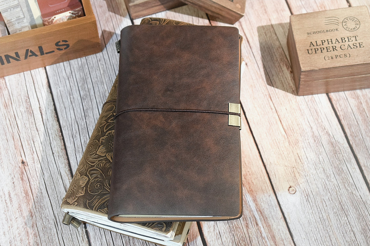 Leather A6 Vintage Notebook