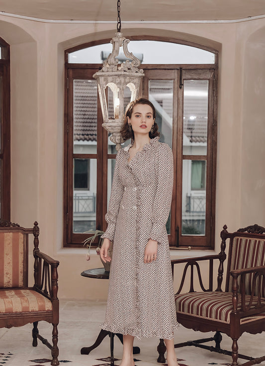 French Vintage Dress