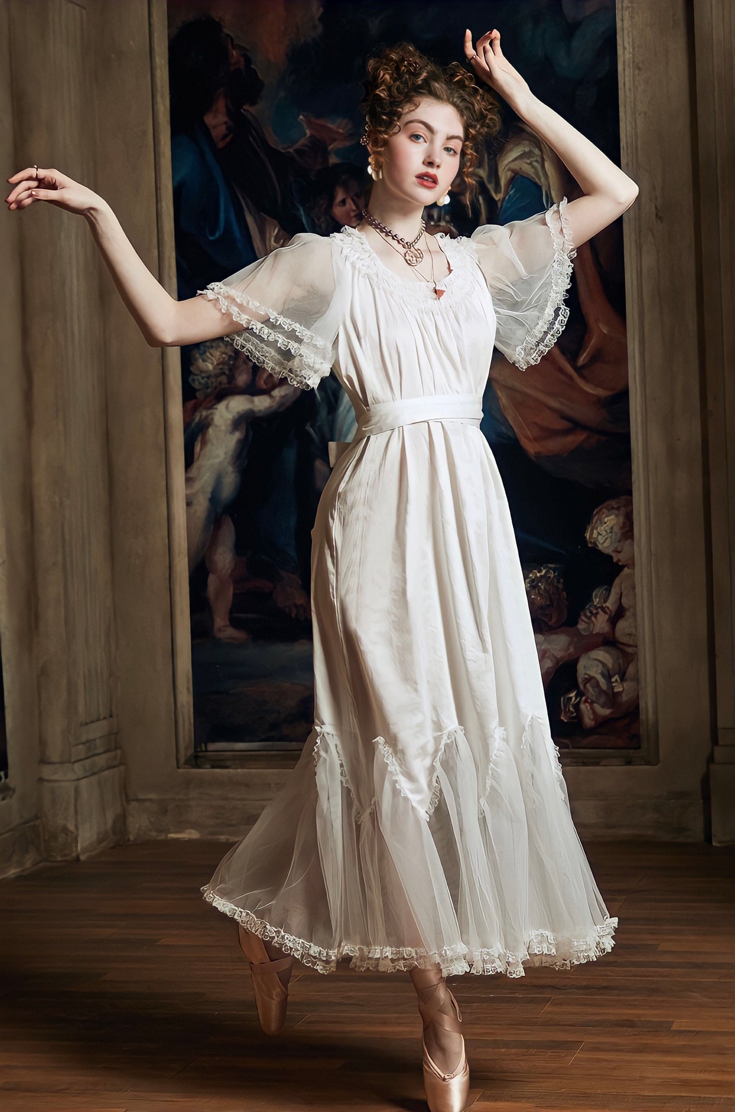 French Vintage Dress