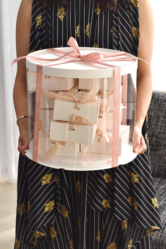 بوكس توزيعات شامل التعبئة صندوق مجوهرات