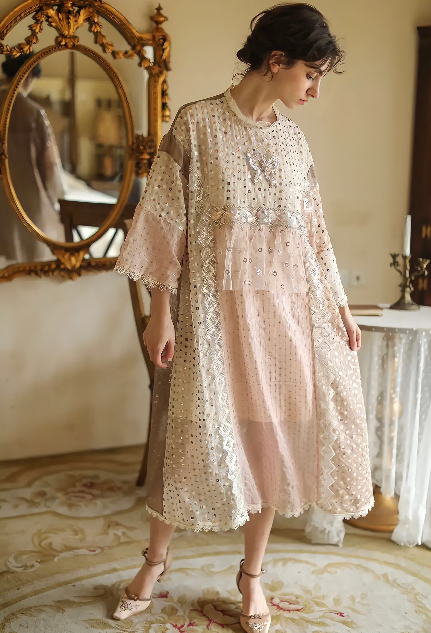 High Quality Handmade Beaded Dress