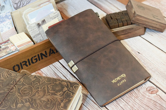 Leather A6 Vintage Notebook