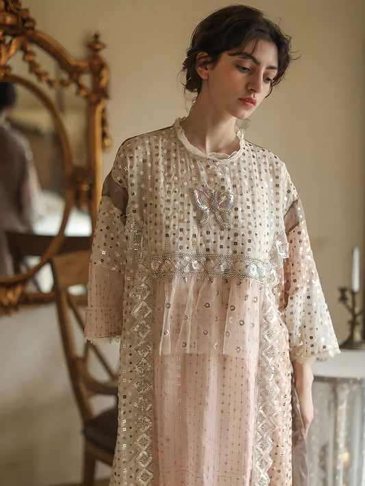 High Quality Handmade Beaded Dress