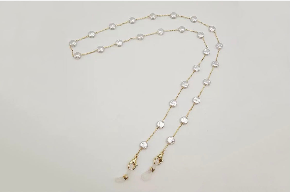 Pearl Series Mask Rope and Glasses Chain