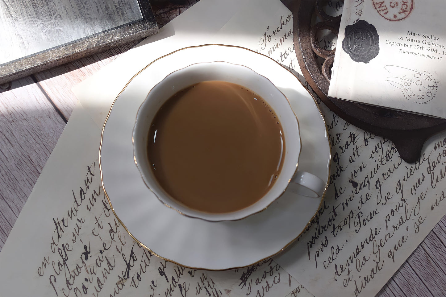 Vintage English coffee & Tea cup (saucer set)