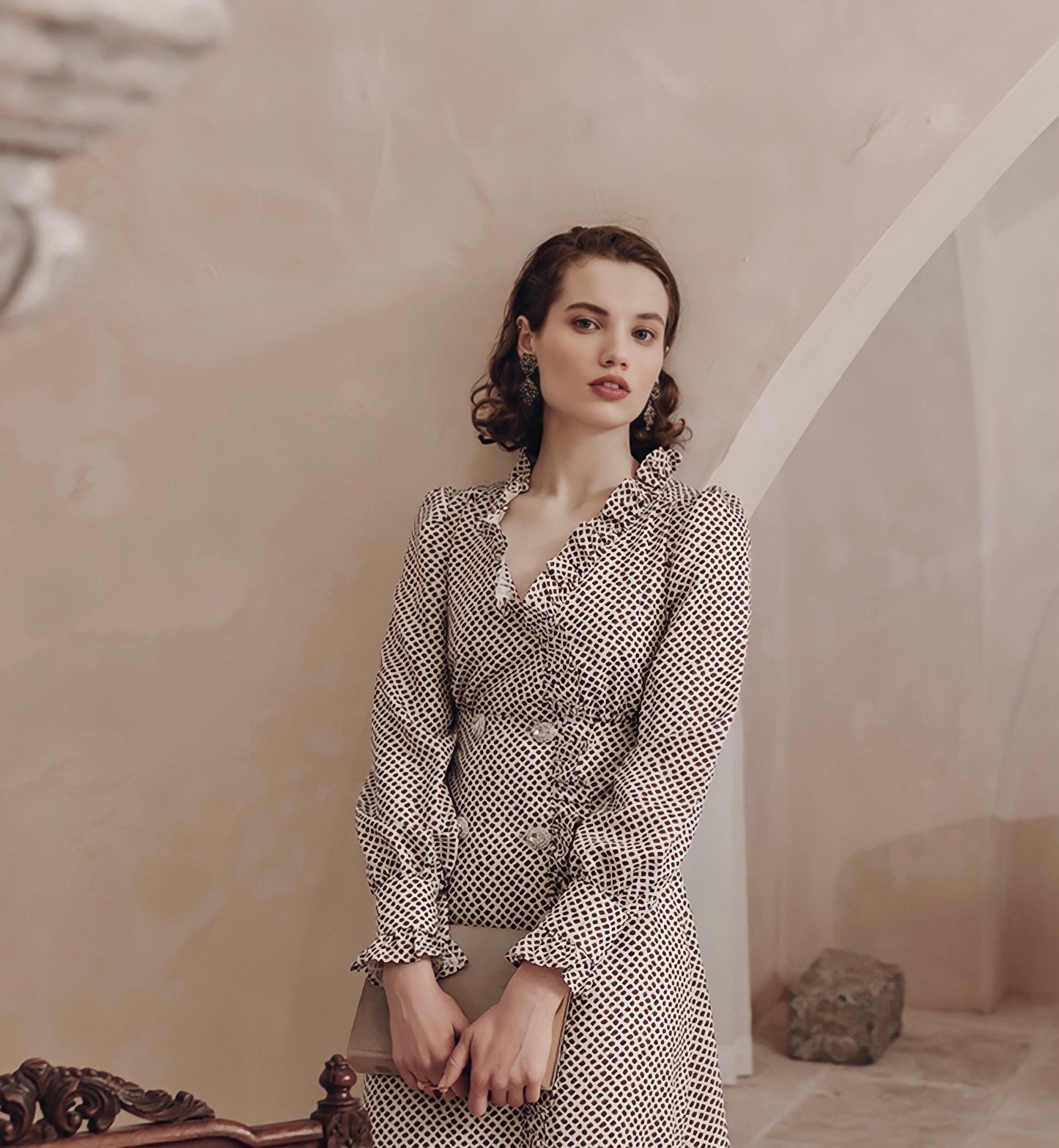 French Vintage Dress