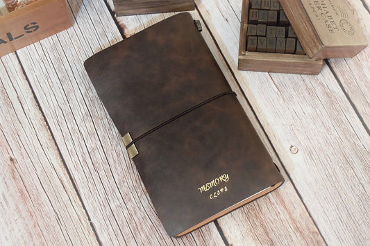 Leather A6 Vintage Notebook