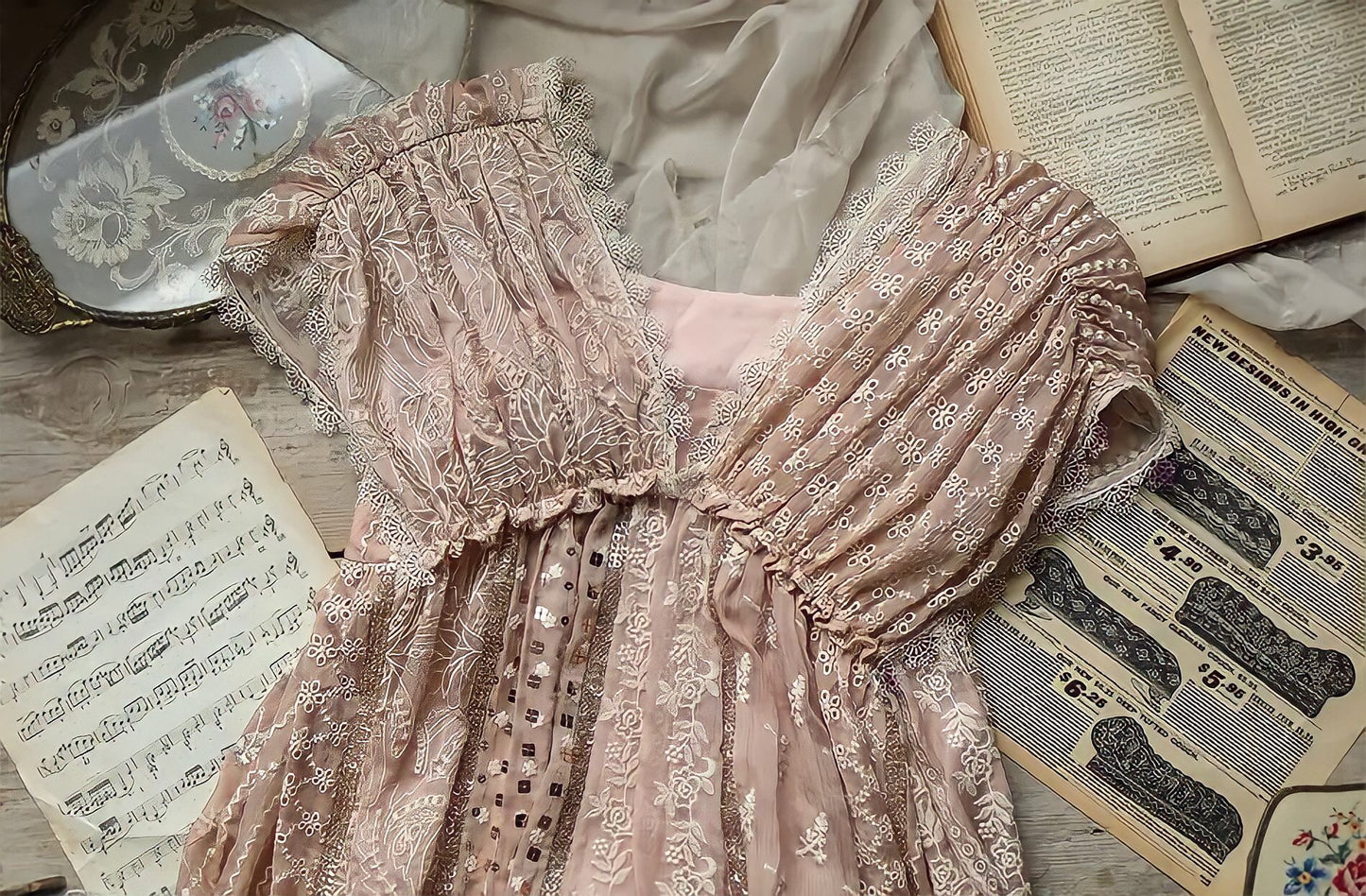 Elegant Luxury Embroidery Dress