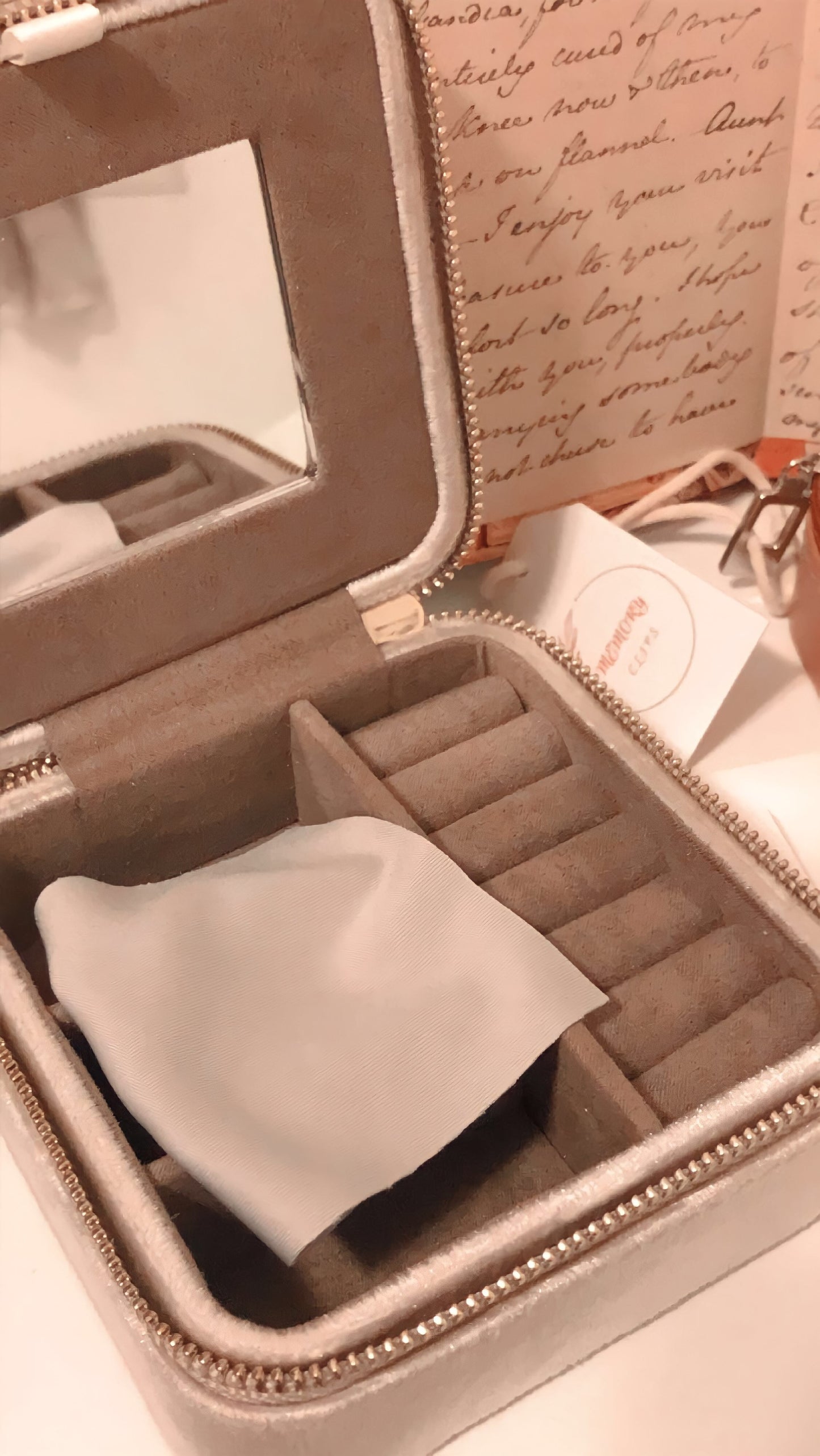 Velvet Jewelry Box