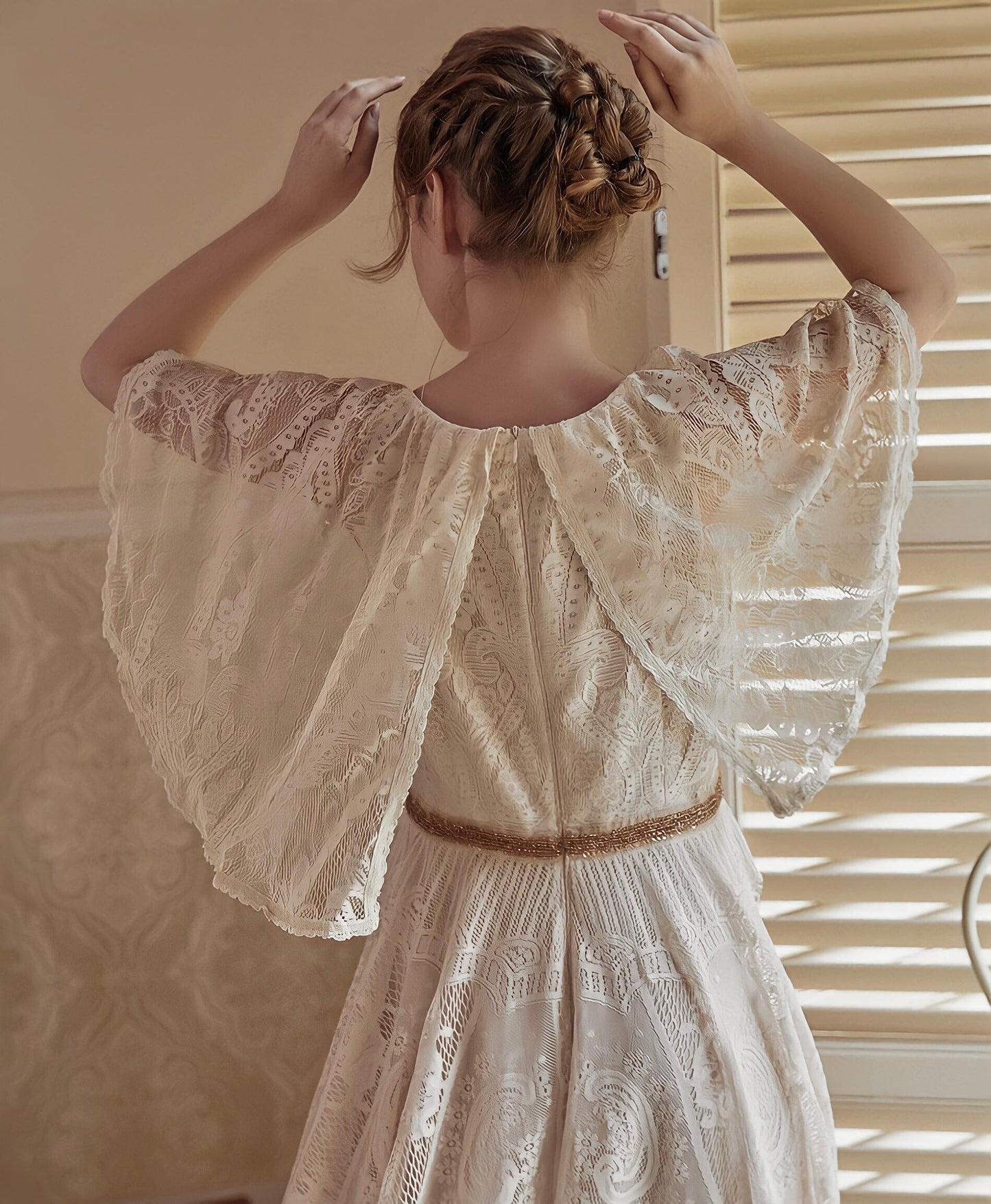 French Lace Elegant Dress