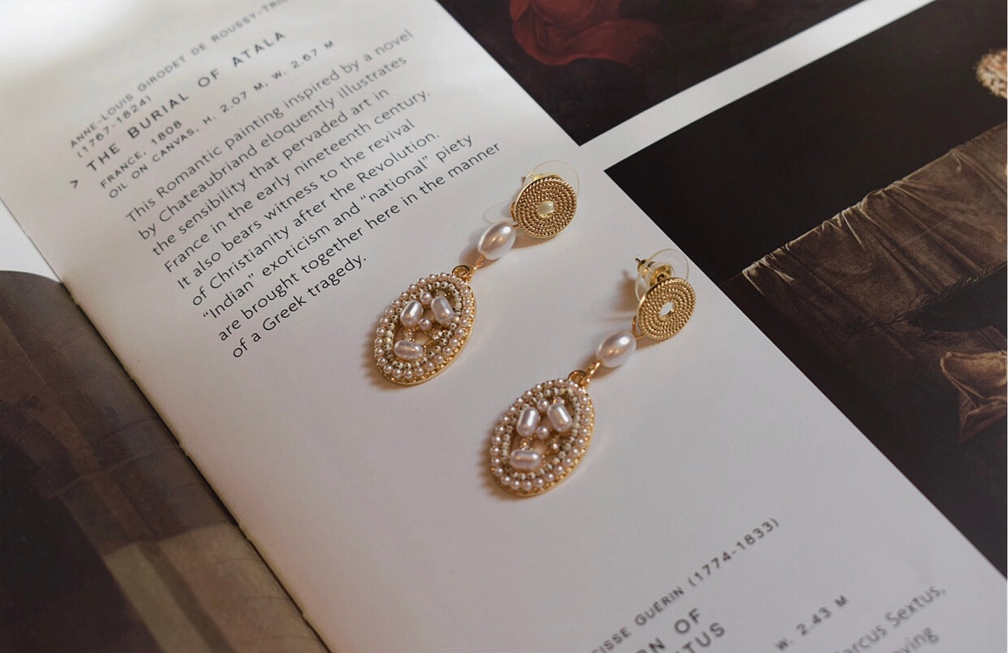 Classic Pearl Earrings