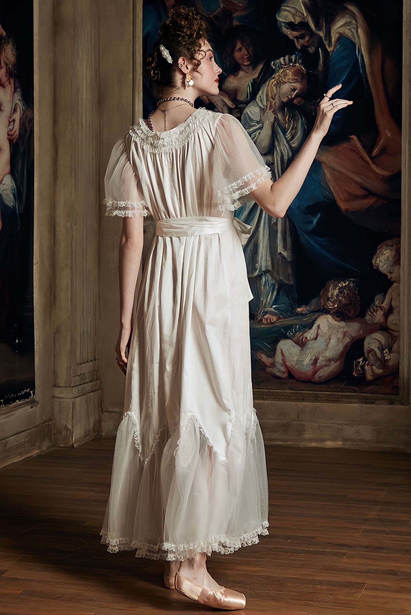 French Vintage Dress