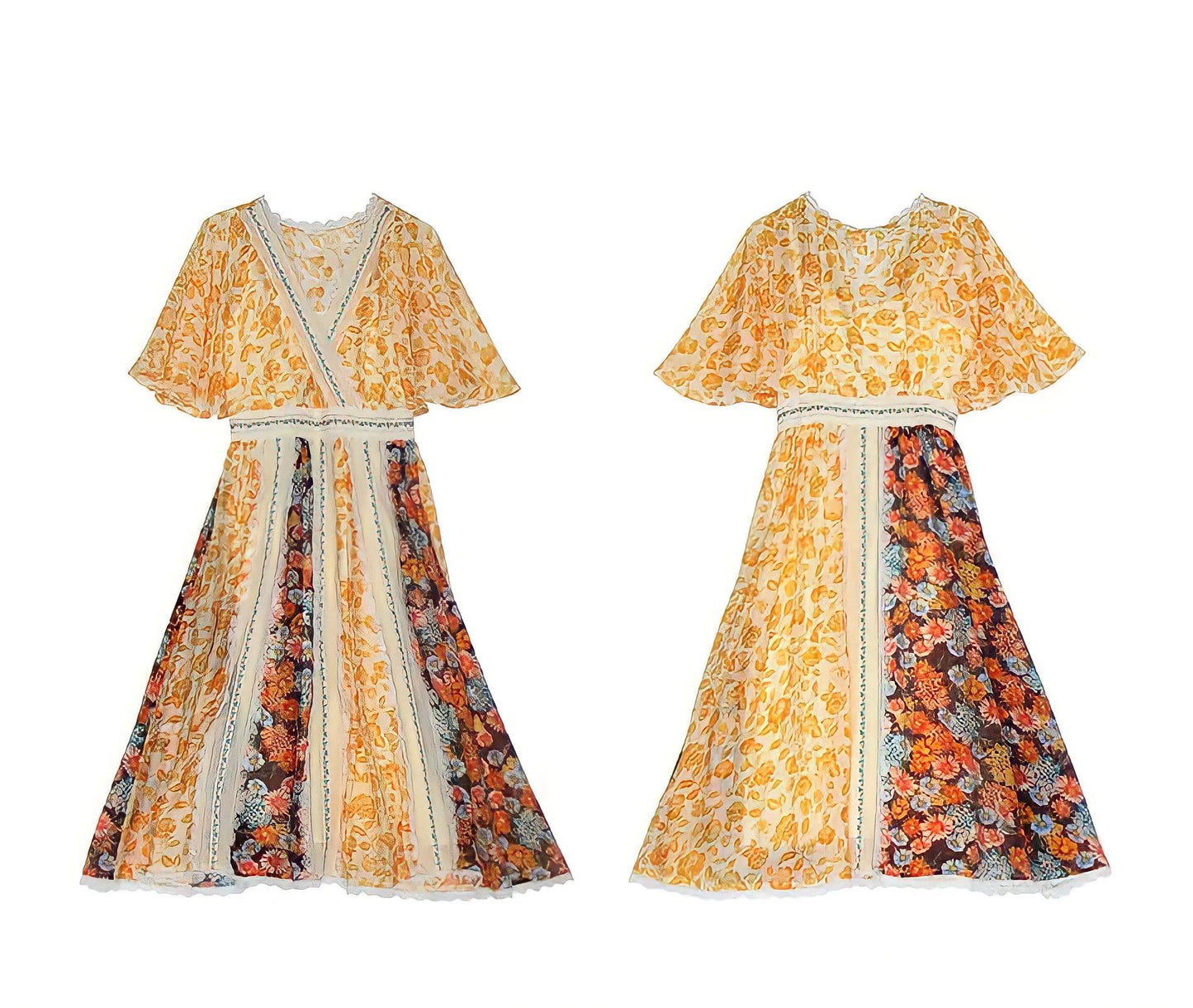 Elegant Embroidered Midi Dress