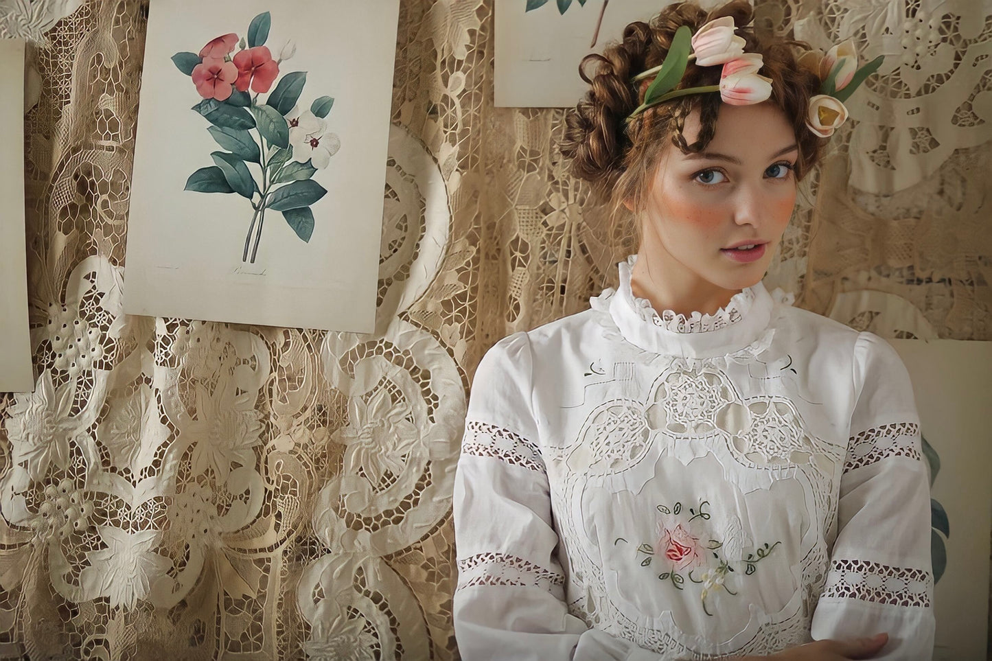 Elegant French Dress
