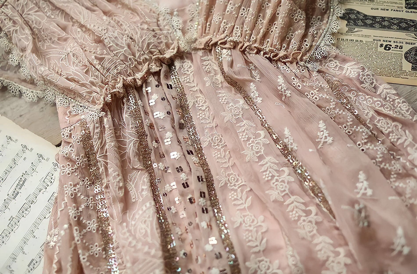 Elegant Luxury Embroidery Dress
