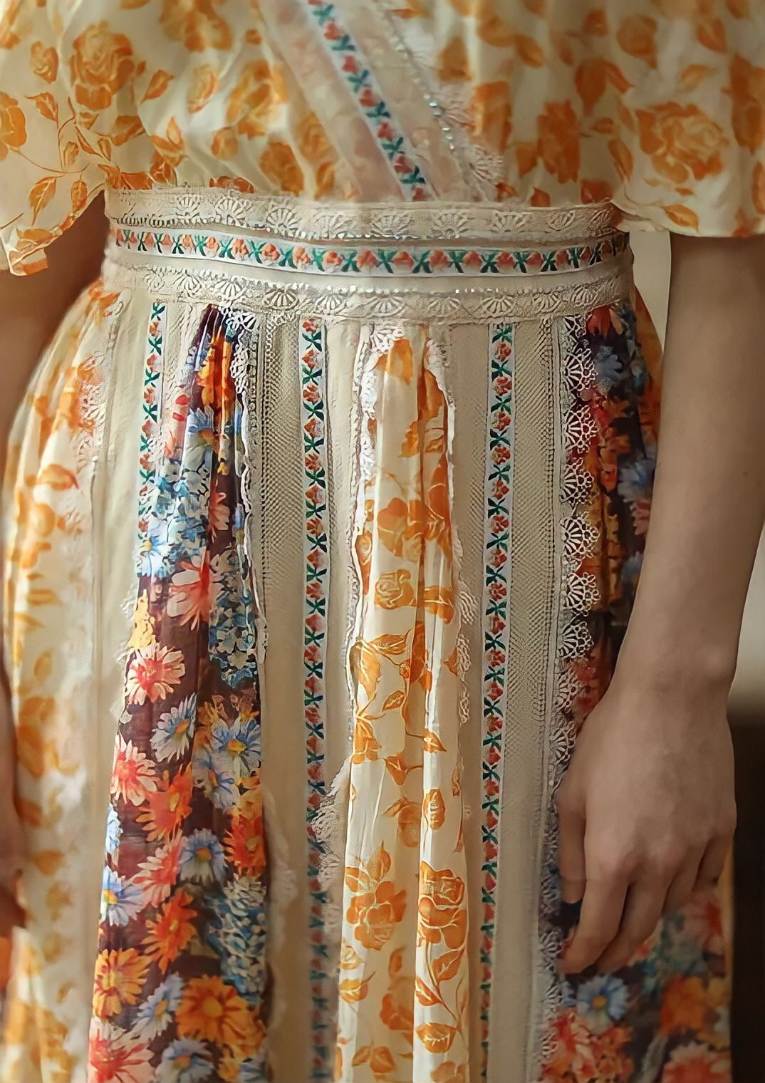 Elegant Embroidered Midi Dress