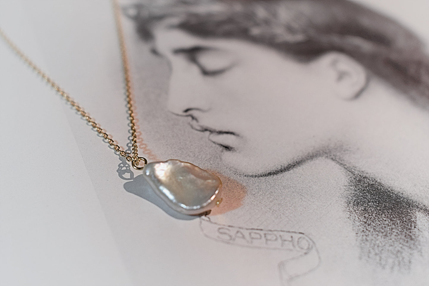Vintage Baroque Pearl Necklace
