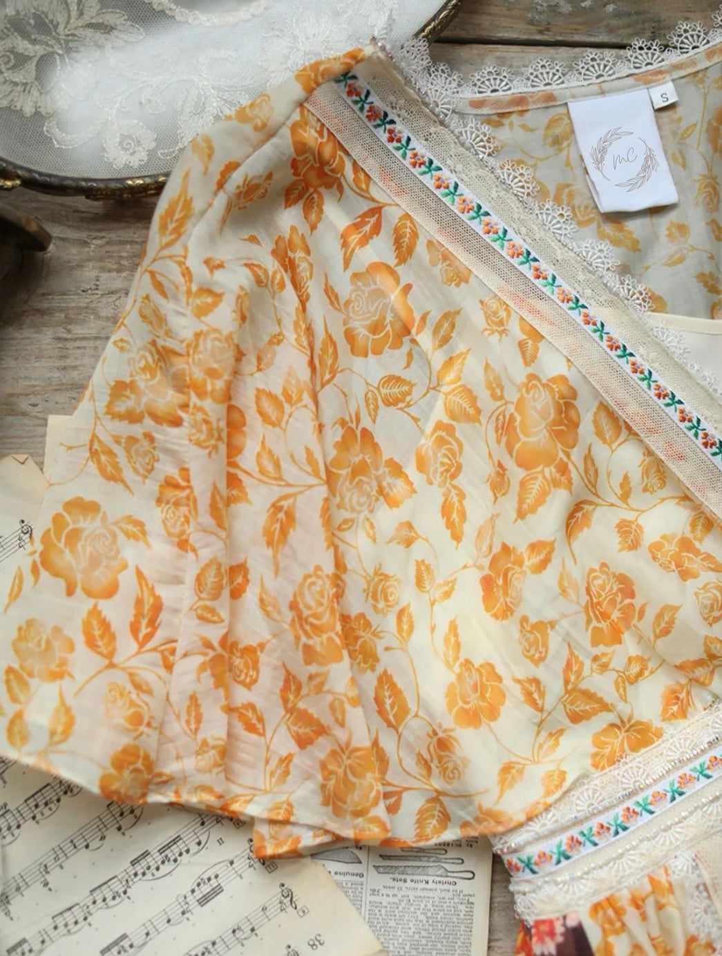 Elegant Embroidered Midi Dress