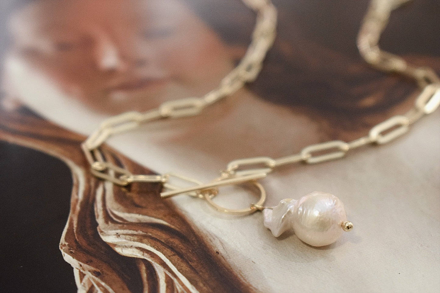 Unique Baroque Pearl Necklace