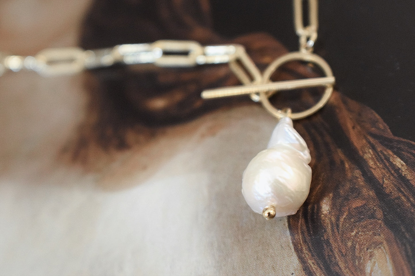 Unique Baroque Pearl Necklace