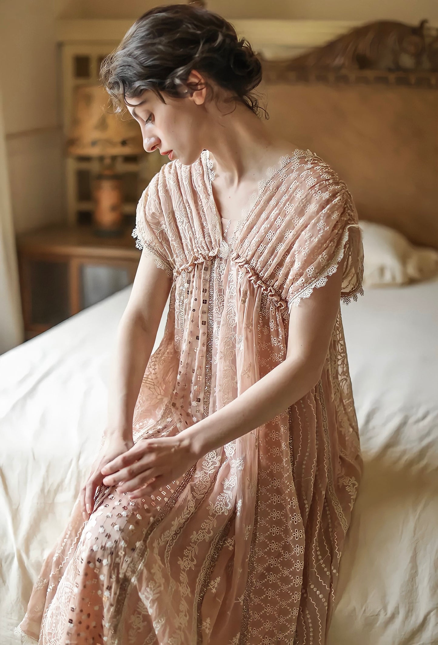 Elegant Luxury Embroidery Dress